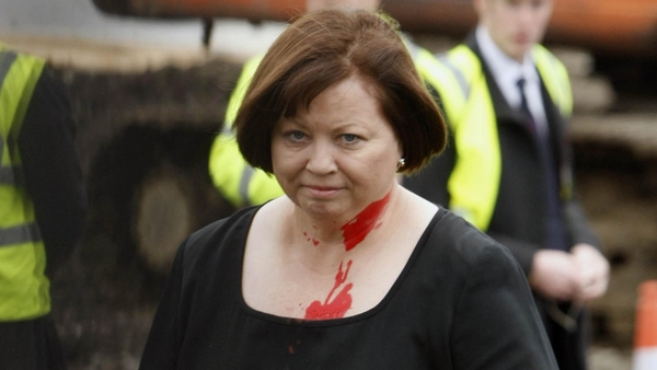 Mary Harney - Minister was turning the sod at new health centre (Photo: PA)