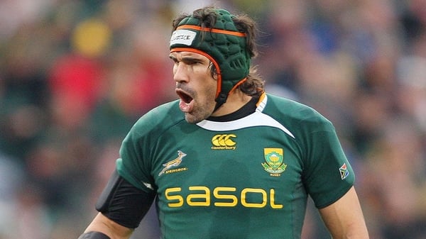 Victor Matfield - Out with a hamstring injury