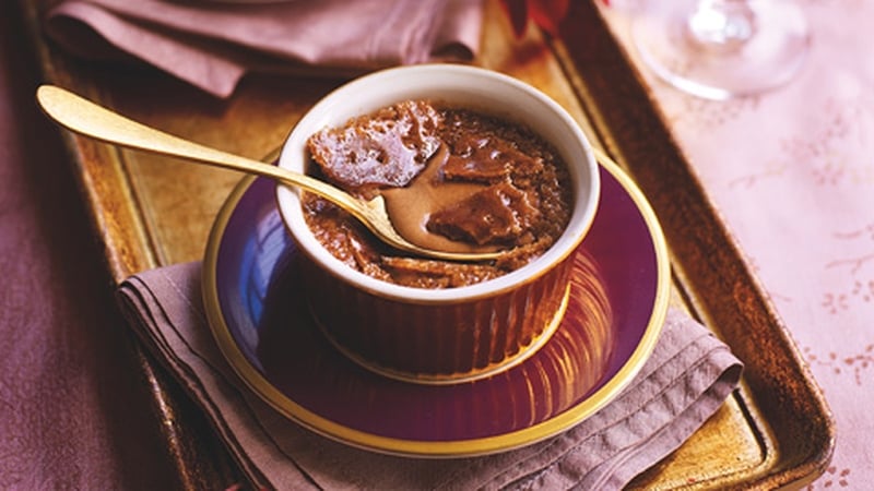 Rachel Allen's Chocolate Crèmes Brûlées.