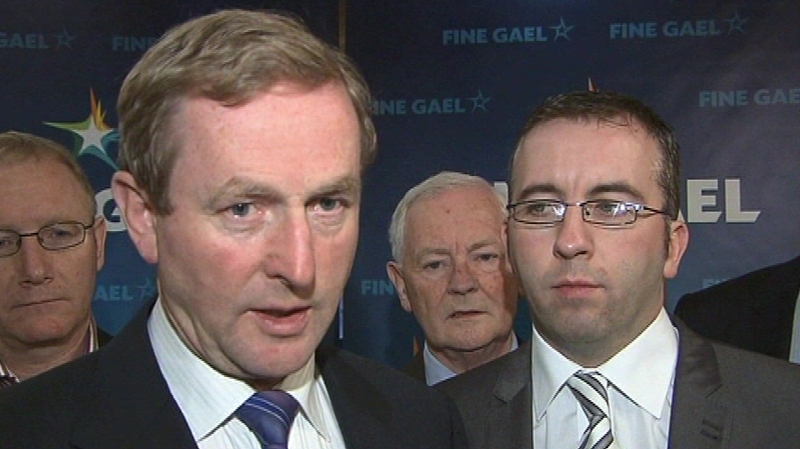 Enda Kenny - Says people are angry over how their money was lost