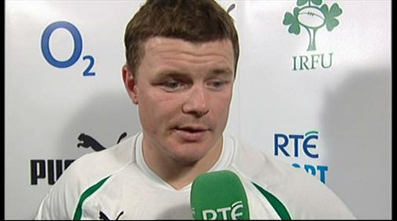 Brian O'Driscoll is as determind to win as he has ever been