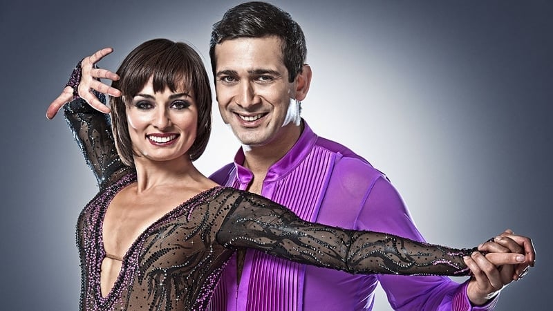 Jimi and friend on Strictly Come Dancing