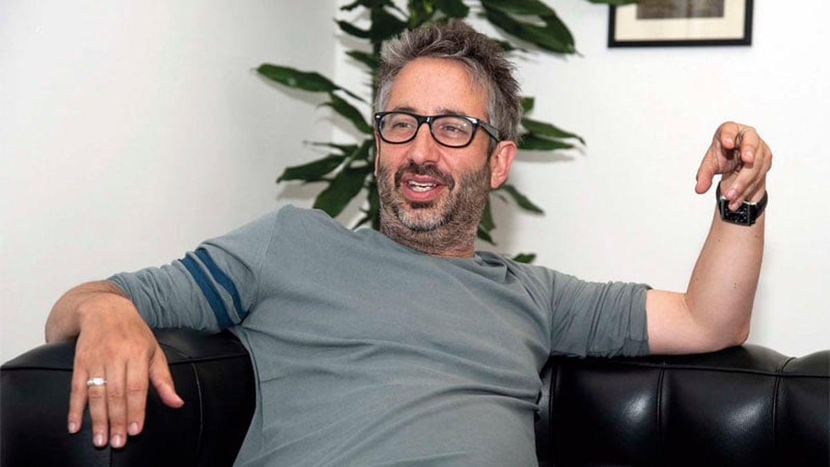 Comedian David Baddiel on The Ray D'Arcy Show