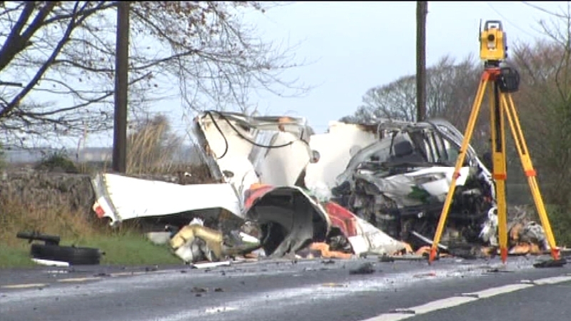 Galway - Van and bus collided