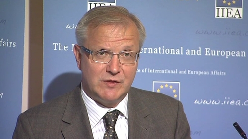 Olli Rehn - Crisis talks will move to Dublin