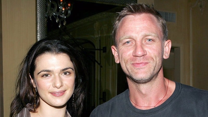 Daniel Craig with his wife Rachel Weisz