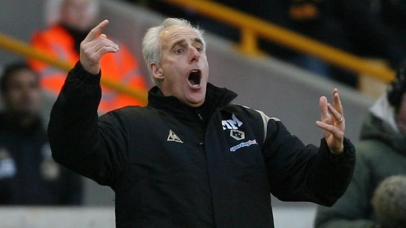 Mick McCarthy's Wolves are in the relegation zone