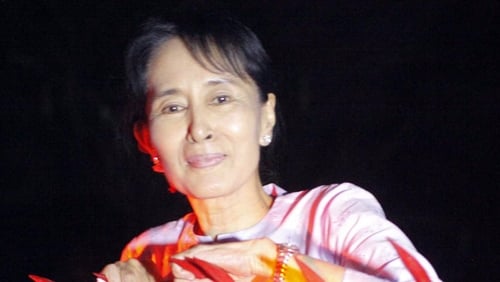 Aung San Suu Kyi welcomed the amnesty