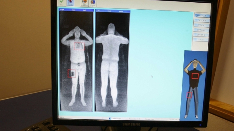Full-body scan - Will become routine as hundreds of the machines are installed at US airports