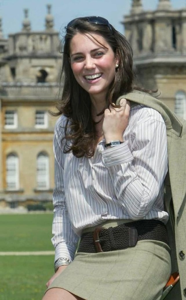 A younger Kate pictured at a game fair in 2004