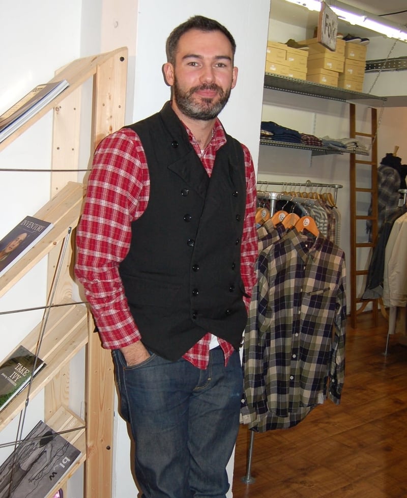 Garret Pitcher of Indigo &amp; Cloth