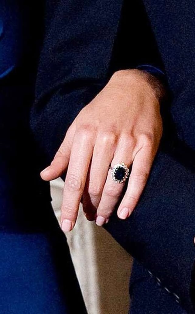 William gave Kate his mother's engagement ring