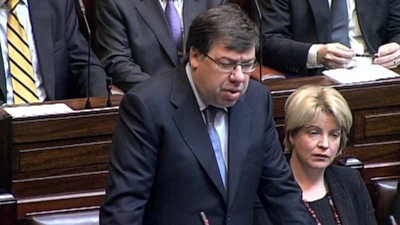 Brian Cowen - No indication that he plans to stand down after Budget
