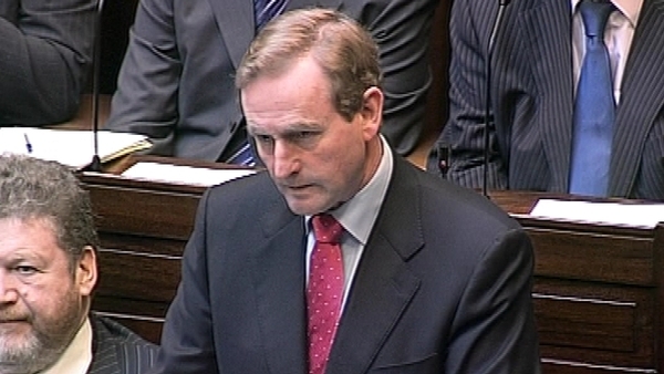 Enda Kenny - Green Party call has caused 'further political uncertainty'