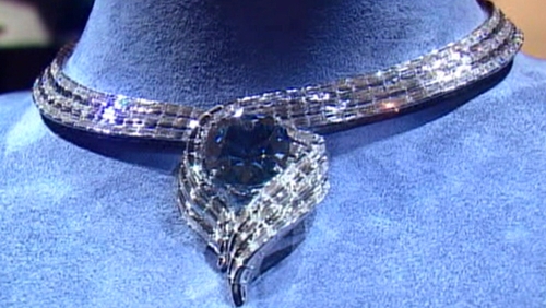 Hope - Said to be the world's largest deep blue diamond