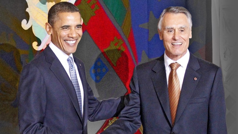 Lisbon - US President Barack Obama meets Portugal President Anibal Cavaco Silva