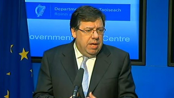 Brian Cowen - Corporation tax won't be changed