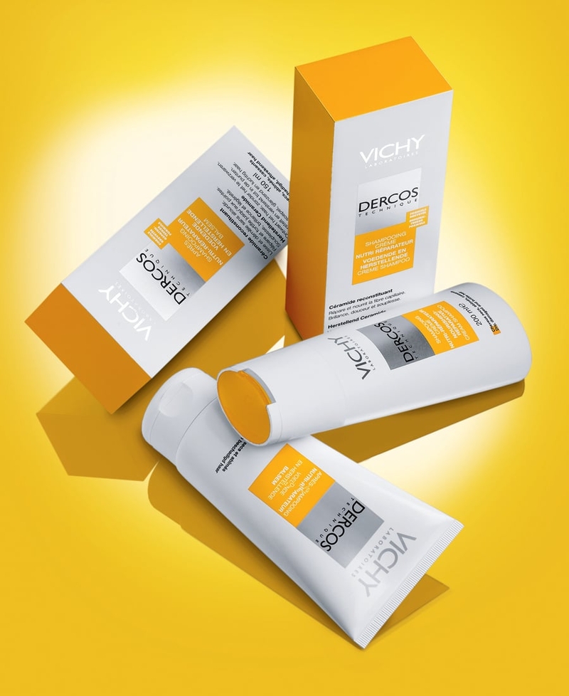 Vichy Dercos Nourishing Reparative Cream Shampoo and Conditioner