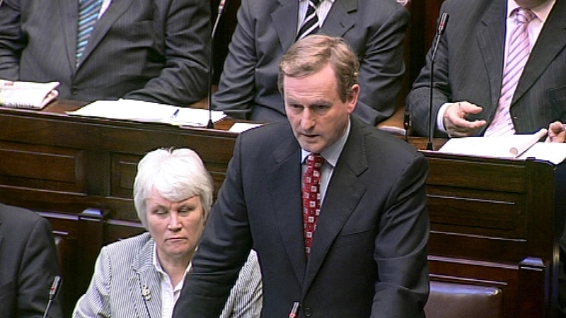 Enda Kenny - New government could negotiate new plan