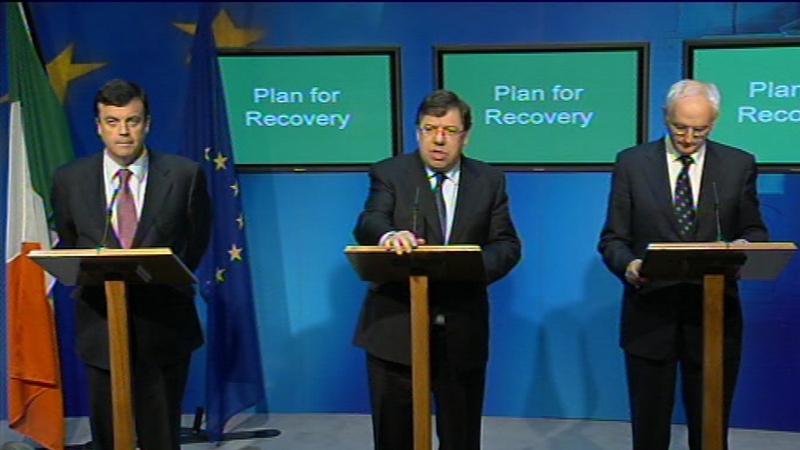 Lenihan, Cowen &amp; Gormley - At four-year plan announcement