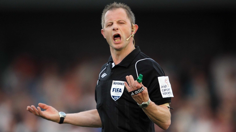 Anthony Buttimer is a regular as a League of Ireland official but he could soon be needed to take charge of matches involving Scottish team