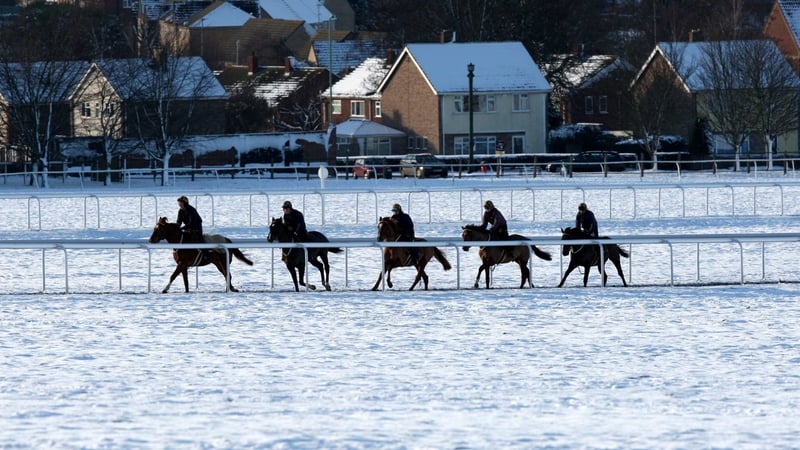 Racing fan will have to make do with a diet of all-weather action over the coming days
