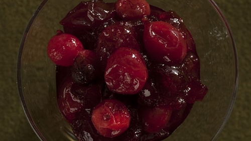 Catherine Fulvio's Cranberry and Ginger Orangello Sauce