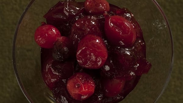 Catherine Fulvio's Cranberry and Ginger Orangello Sauce