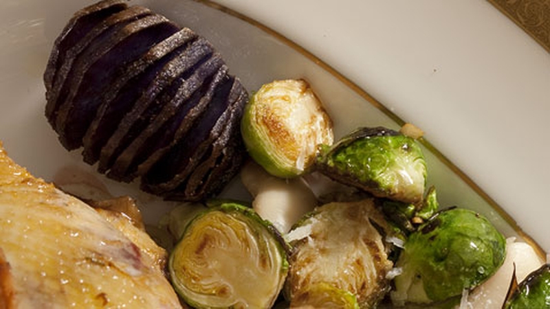 Catherine Fulvio's Hasselback Potatoes