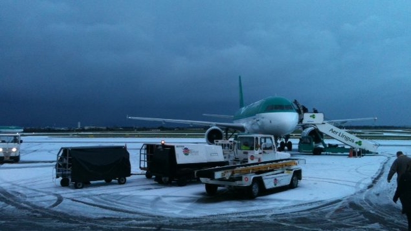 Dublin Airport - Resumed flights after 6.40pm