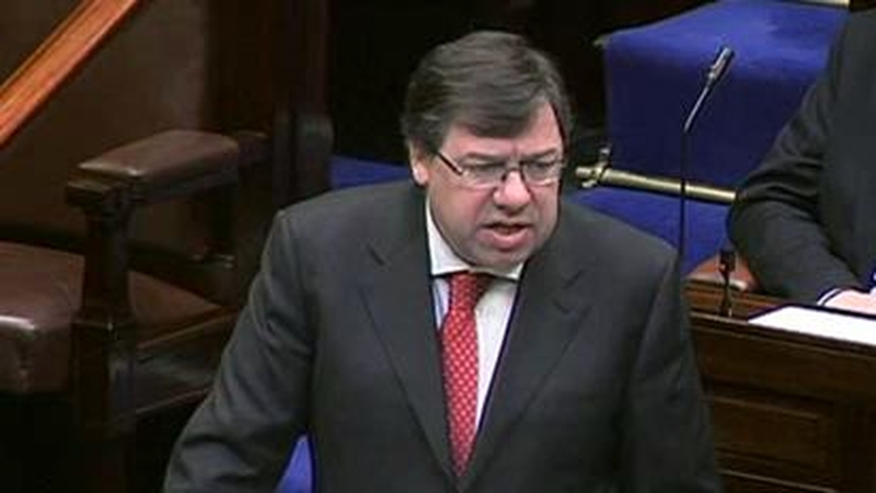 Brian Cowen - Move follows phone conversation with John Gormley