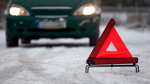 The Status Yellow weather alert, warning of hail, sleet and snow is valid from tomorrow evening until Friday morning