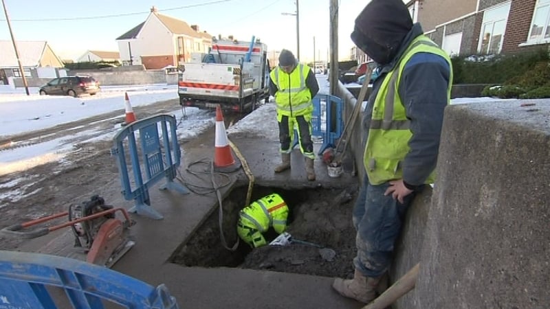 Water restrictions - Thaw reveals many burst pipes