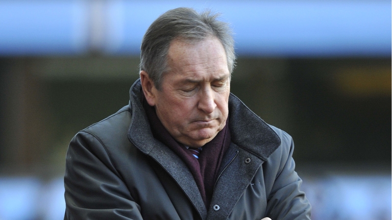 Pressure is growing on Gerard Houllier at Villa Park