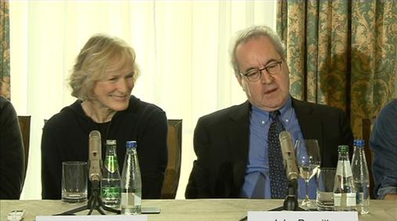 Glenn Close and John Banville discuss working together on the film script
