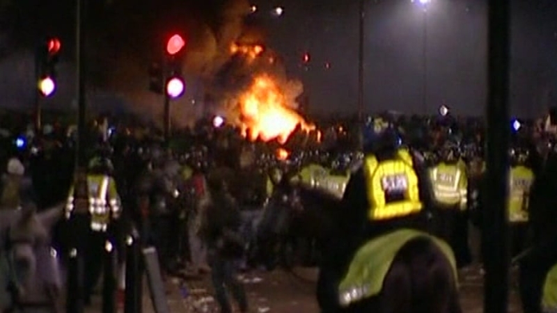 Protests - Get violent in London