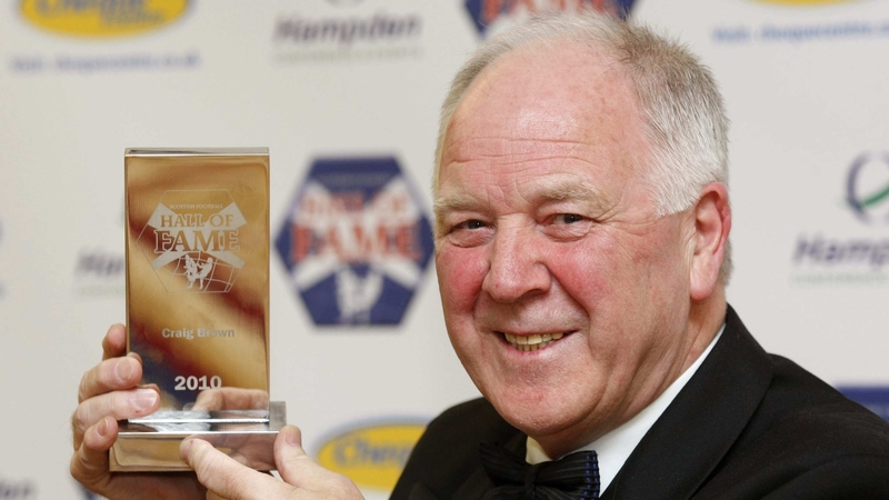 Craig Brown was inducted into the Scottish Football Hall of Fame in 2010