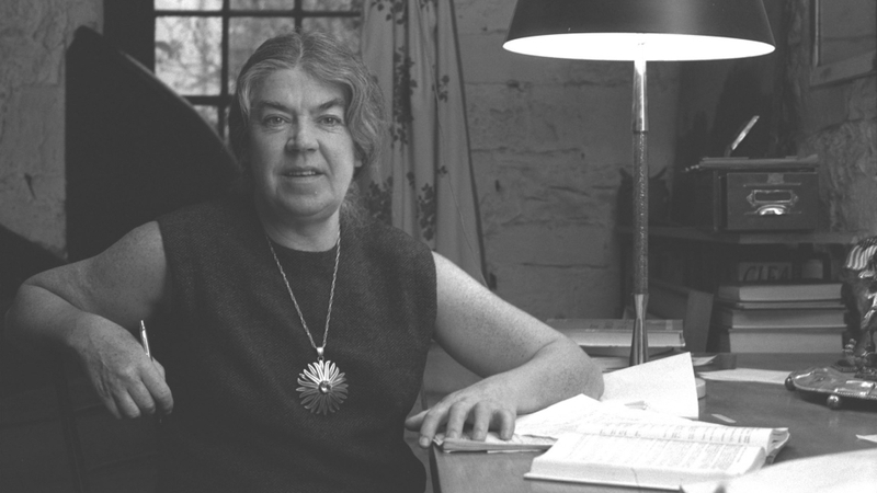 Mary Lavin - Collection includes some of her material (© RTÉ Stills Library)