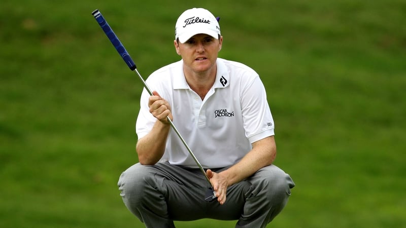 Michael Hoey - One of the leaders at the Madeira Islands Open
