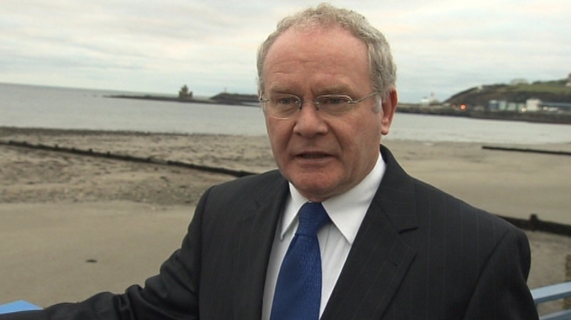 Martin McGuinness - Condemned arson attack