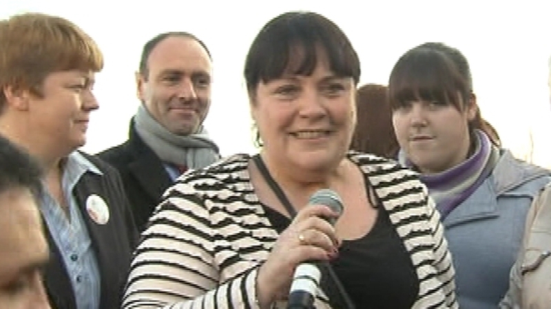 Byrne - Mary pictured in Ballyfermot yesterday