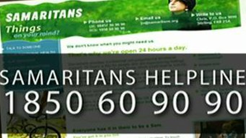 Samaritans - Report says rise in calls due to downturn in economy