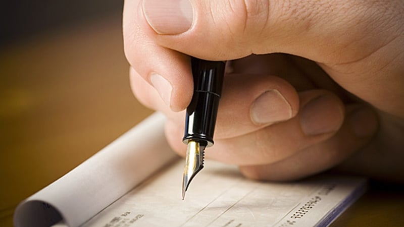 The volume of cheque payments made in Q1 2022, was about half the volume seen in Q1 2018