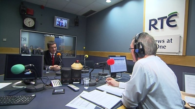 Noel Dempsey - Spoke to Sean O'Rourke about his decision on News At One