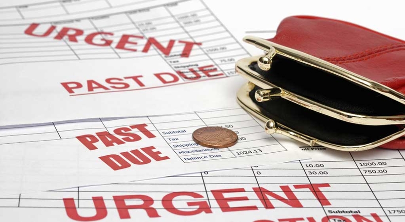 More and more people struggling to pay their bills