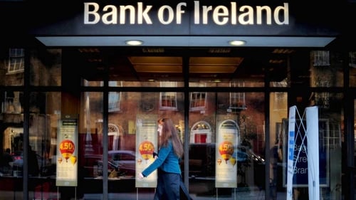 Bank of Ireland shareholders were offered one share in the reorganised company for every 30 held by them