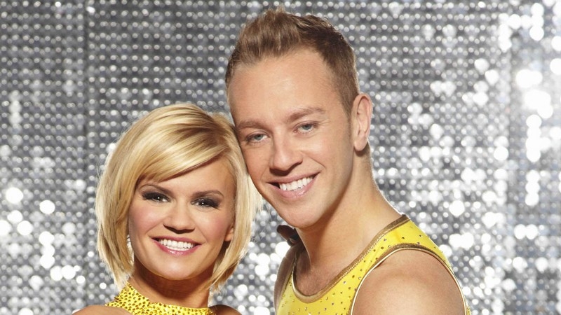 Katona, Whiston - Kerry with 'Dancing On Ice' partner, Dan