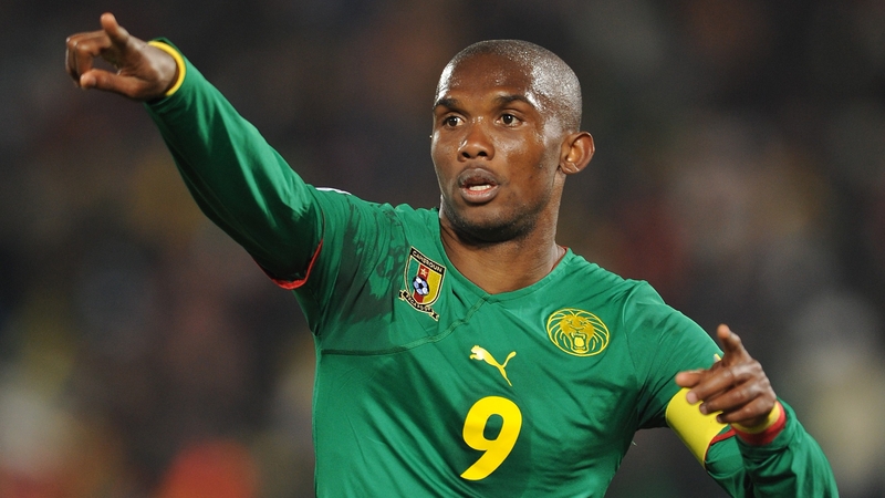 Samuel Eto'o has made 112 appearances for Cameroon