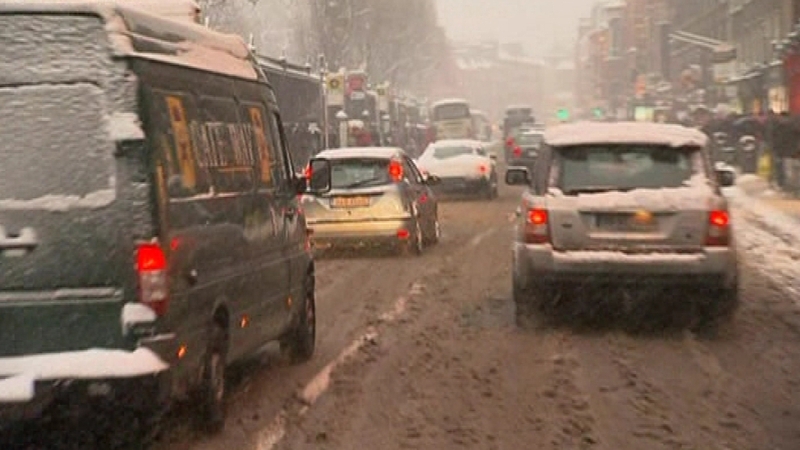 Roads - Commuters faced difficult and long journeys