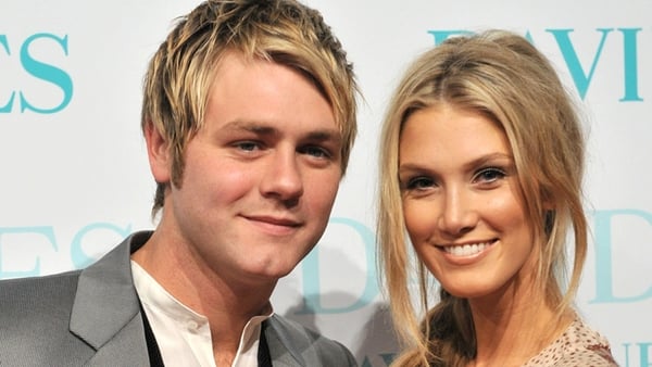 McFadden, Goodrem - Brian with former fiancée Delta